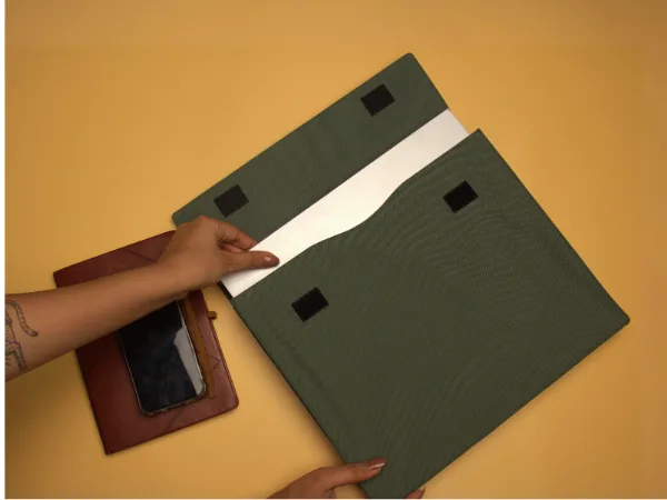 Recycled plastic corporate onboarding kit